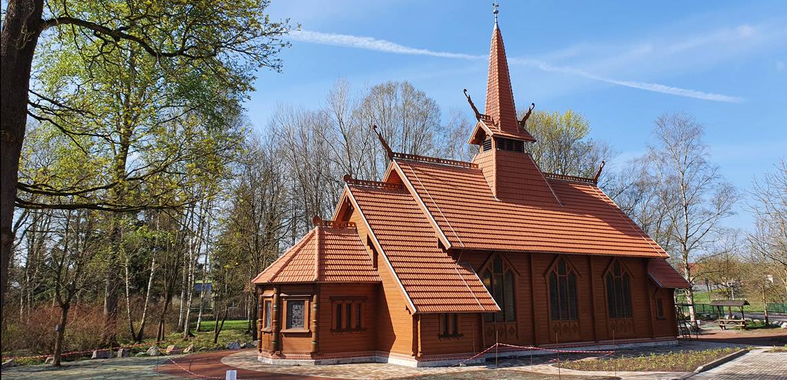 stabkirche stiege