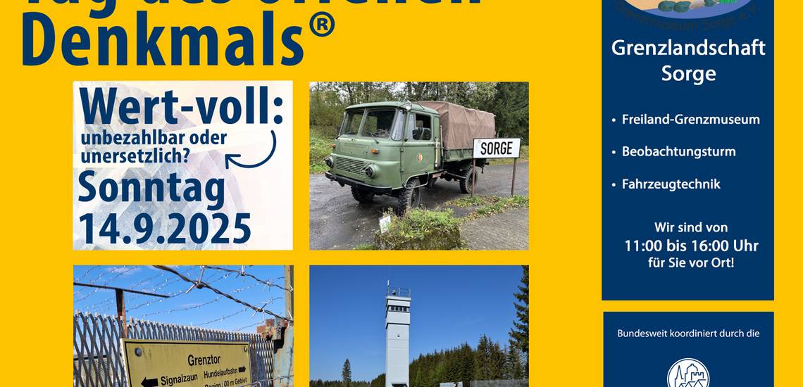 Pop Up Tag des offenen Denkmals 2025