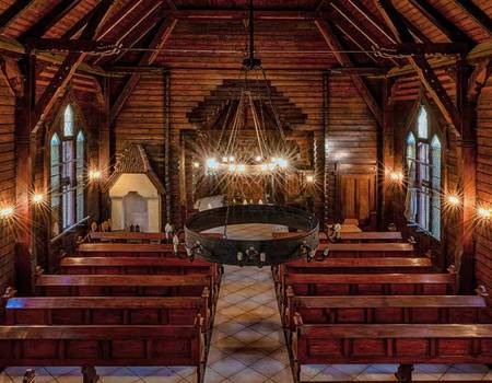 stabkirche stiege innenaufnahme jan reichel