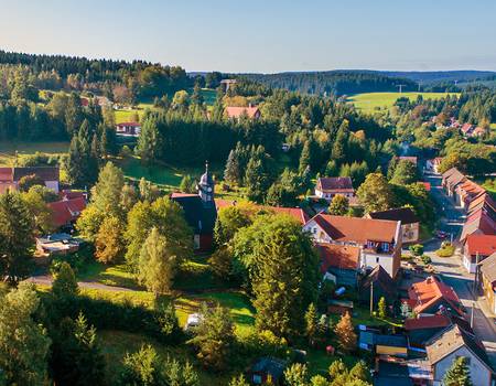 trautenstein luftaufnahme tourismusbetrieb jan reichel