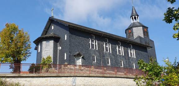 laurentius kirche au enaufnahme ml Laurentiuskirche in Benneckenstein